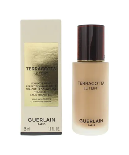 Guerlain Womens Terracotta Le Teint Healthy Glow Foundation 35ml 4N Neutral - NA - One Size