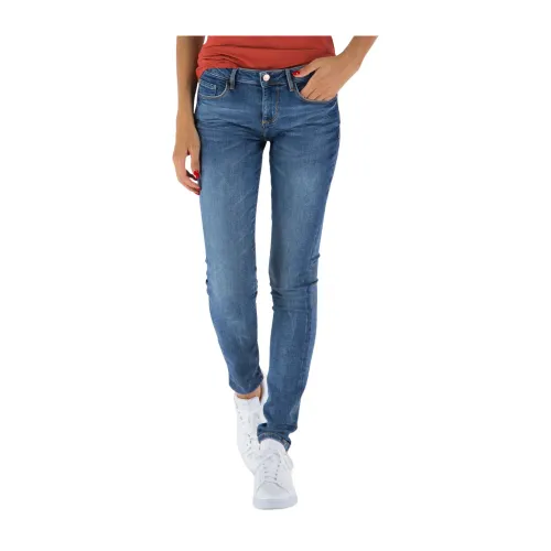 Guess , Annette Skinny Jeans in Medium Blue Denim ,Blue female, Sizes: