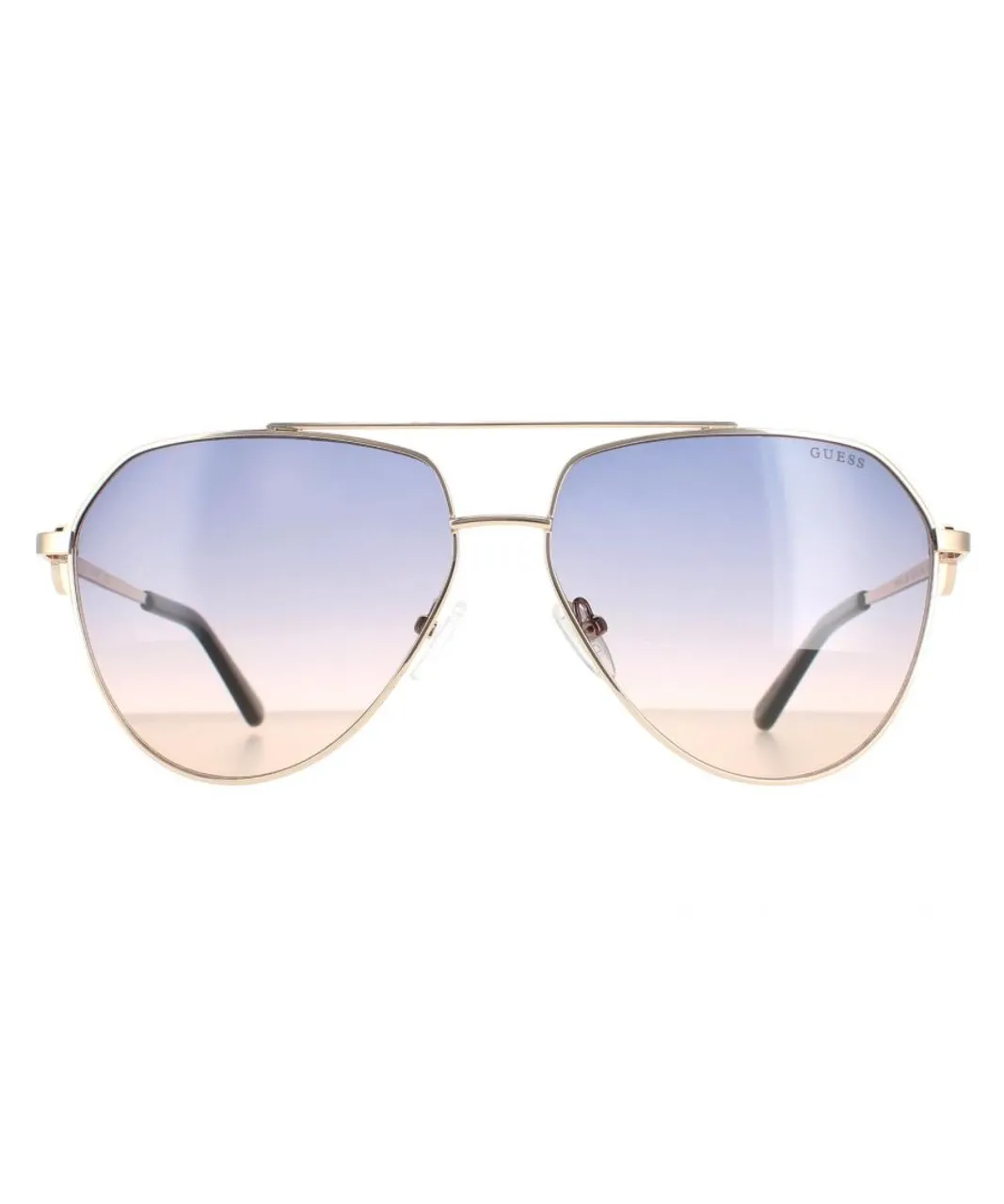 Guess Aviator Womens Gold Blue Gradient GF6140 Metal (archived) - One
