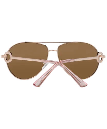 Guess Aviator Womens Rose Gold Brown GF3064 Metal (archived) - One