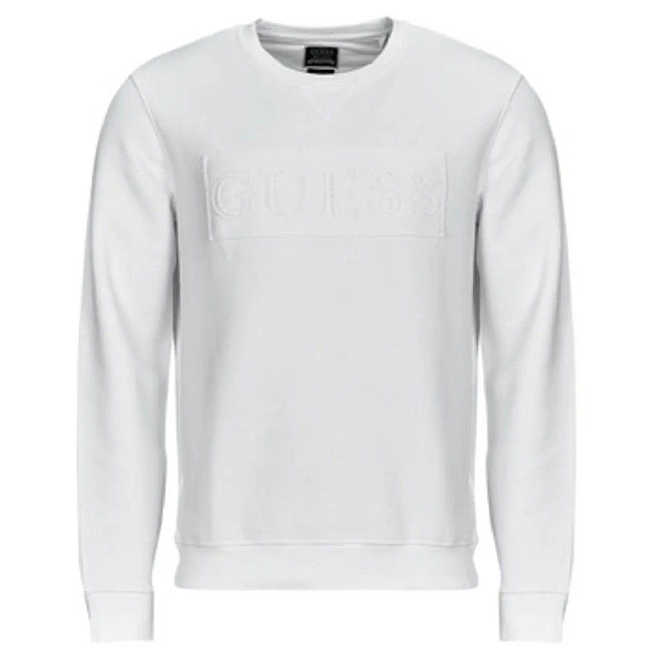 Guess  BEAU CN SWEATSHIRT  men's Sweatshirt in White