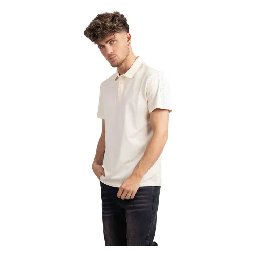 Guess , Beige Tape Polo for Men ,Beige male, Sizes: