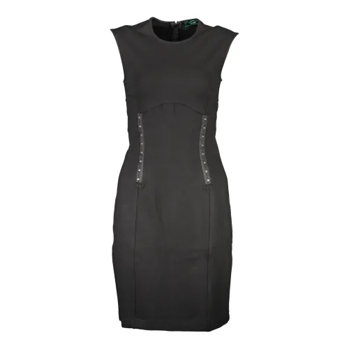 Guess , Black Sleeveless Dress with Back Zip ,Black female, Sizes:
