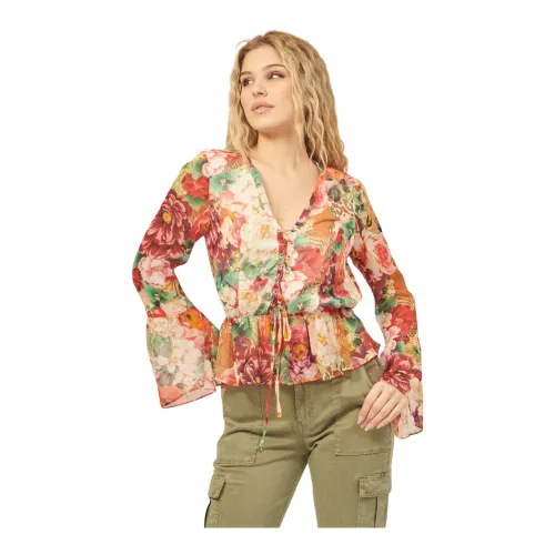 Guess , Blouses Shirts ,Multicolor female, Sizes: