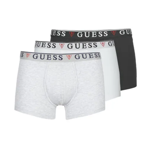 Guess  BRIAN BOXER TRUNK PACK X4  men's Boxer shorts in Black