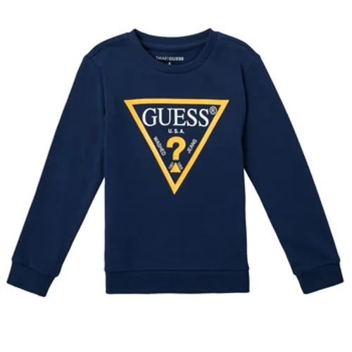 Guess  CANISE  boys's Children's sweatshirt in Blue