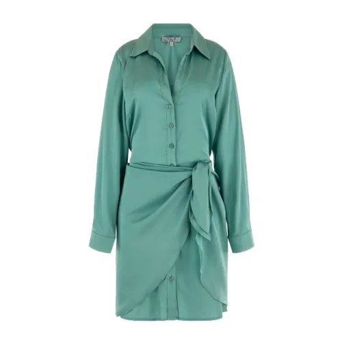Guess , Casual Day Shirt Dress ,Green female, Sizes: