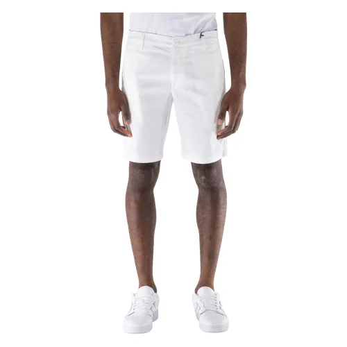 Guess , Chino Shorts for Men ,White male, Sizes: