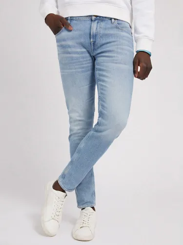GUESS Chris Skinny Fit Denim Jeans - Carry Light - Male