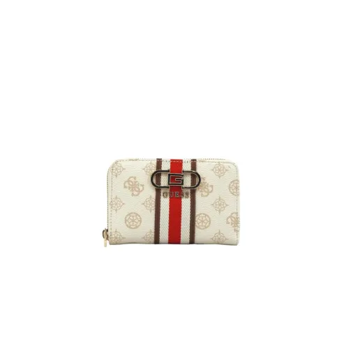 Guess , Compact Nelka Wallet White ,Multicolor female, Sizes: ONE SIZE