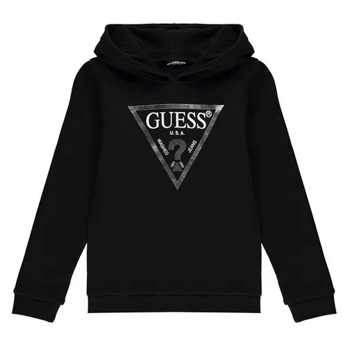 Guess Core Logo Hoodie - Black
