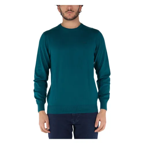 Guess , Crewneck Sweater ,Green male, Sizes: