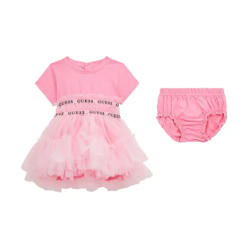 Guess , Dress and Panties Set ,Pink female, Sizes: