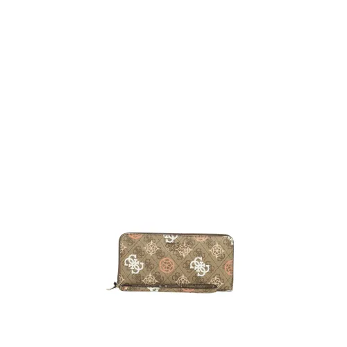 Guess , Eliette 4G Logo Peony Wallet ,Brown female, Sizes: ONE SIZE