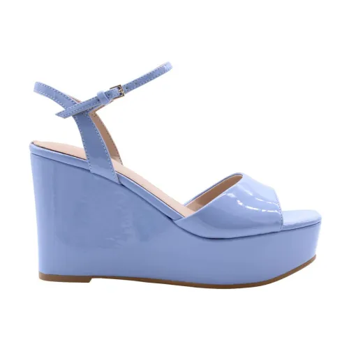 Guess , Feraille Wedges, Elevate Your Style ,Blue female, Sizes:
