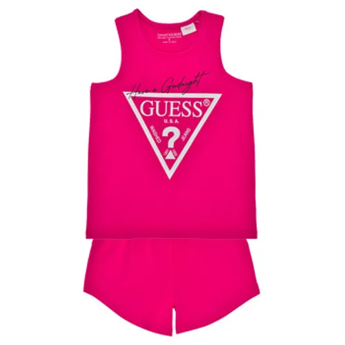 Guess  GAMEE  girls's Sleepsuits in Pink