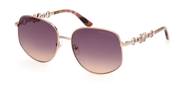 Guess GM00003 28Z Women's Sunglasses Gold Size 59