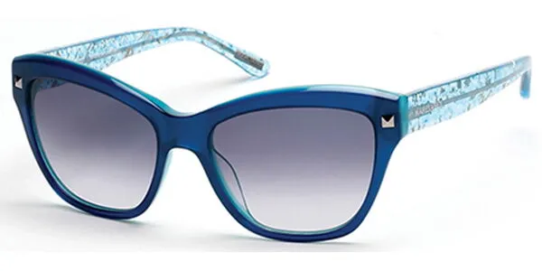 Guess GM0741 90B Women's Sunglasses Blue Size 56
