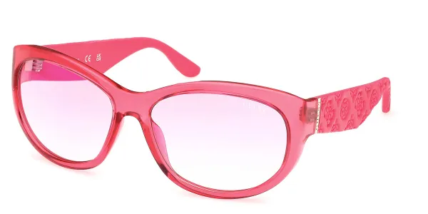Guess GU00131 72U Women's Sunglasses Pink Size 60
