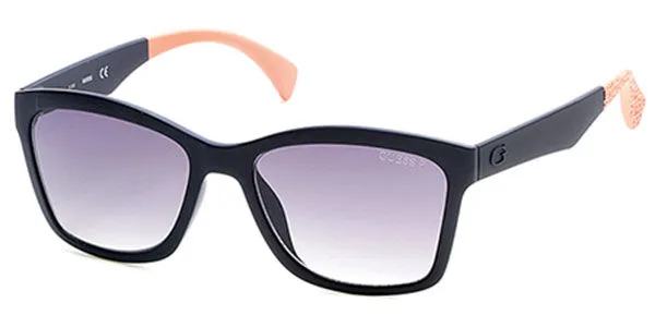 Guess GU7434 Polarized 02D Women's Sunglasses Black Size 56