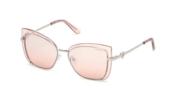 Guess GU7633 72U Women's Sunglasses Pink Size 56