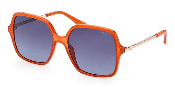 Guess GU7845 44W Women's Sunglasses Orange Size 57
