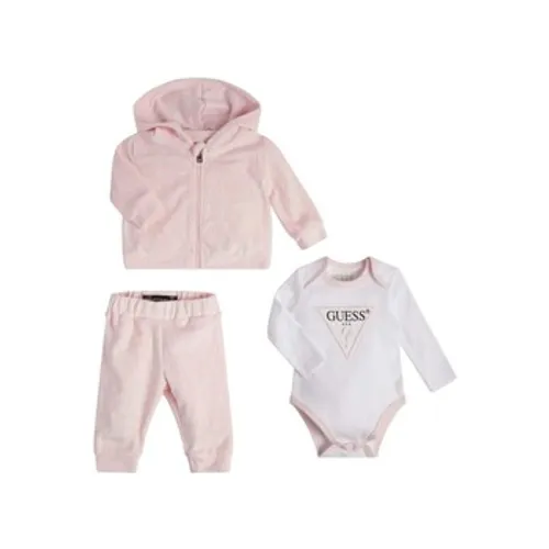 Guess  H3BW01  girls's Sets & Outfits in Pink