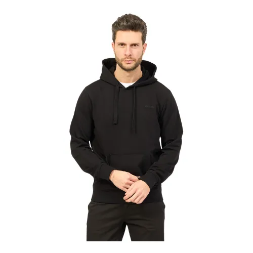 Guess , Hoodies ,Black male, Sizes: