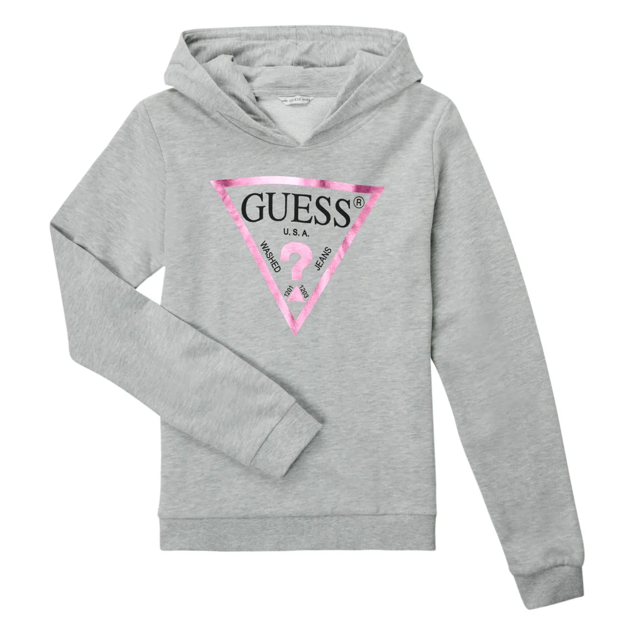 Guess  JOUNI  girls's Children's Sweatshirt in Grey