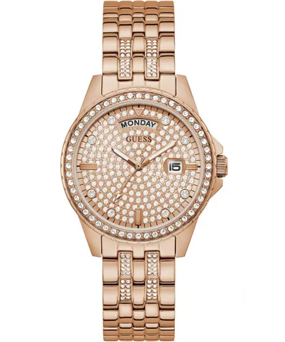 Guess Lady Comet WoMens Rose Gold Watch GW0254L3 Stainless Steel (archived) - One Size