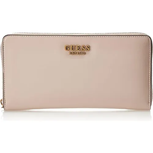 Guess , Large Zippered Wallet ,Pink female, Sizes: ONE SIZE