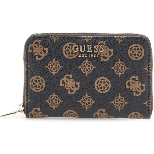Guess , Laurel 4G Logo Wallet ,Brown female, Sizes: ONE SIZE