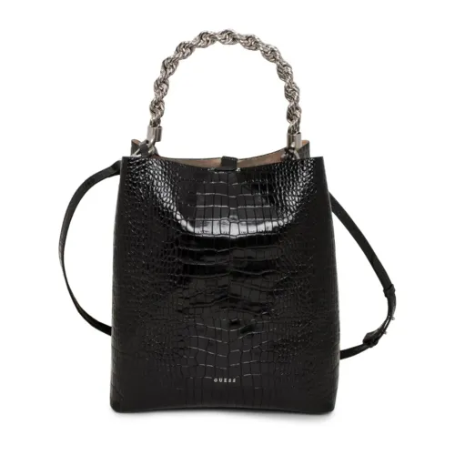 Guess , Leather Handbag ,Black female, Sizes: ONE SIZE