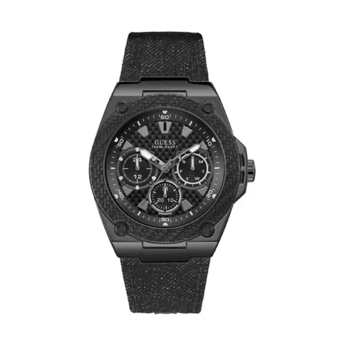 Guess , Legacy Multifunction Mens Watch ,Black male, Sizes: ONE SIZE