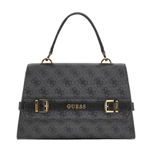 Guess , Logo 4g Faux Leather Bag ,Black female, Sizes: ONE SIZE