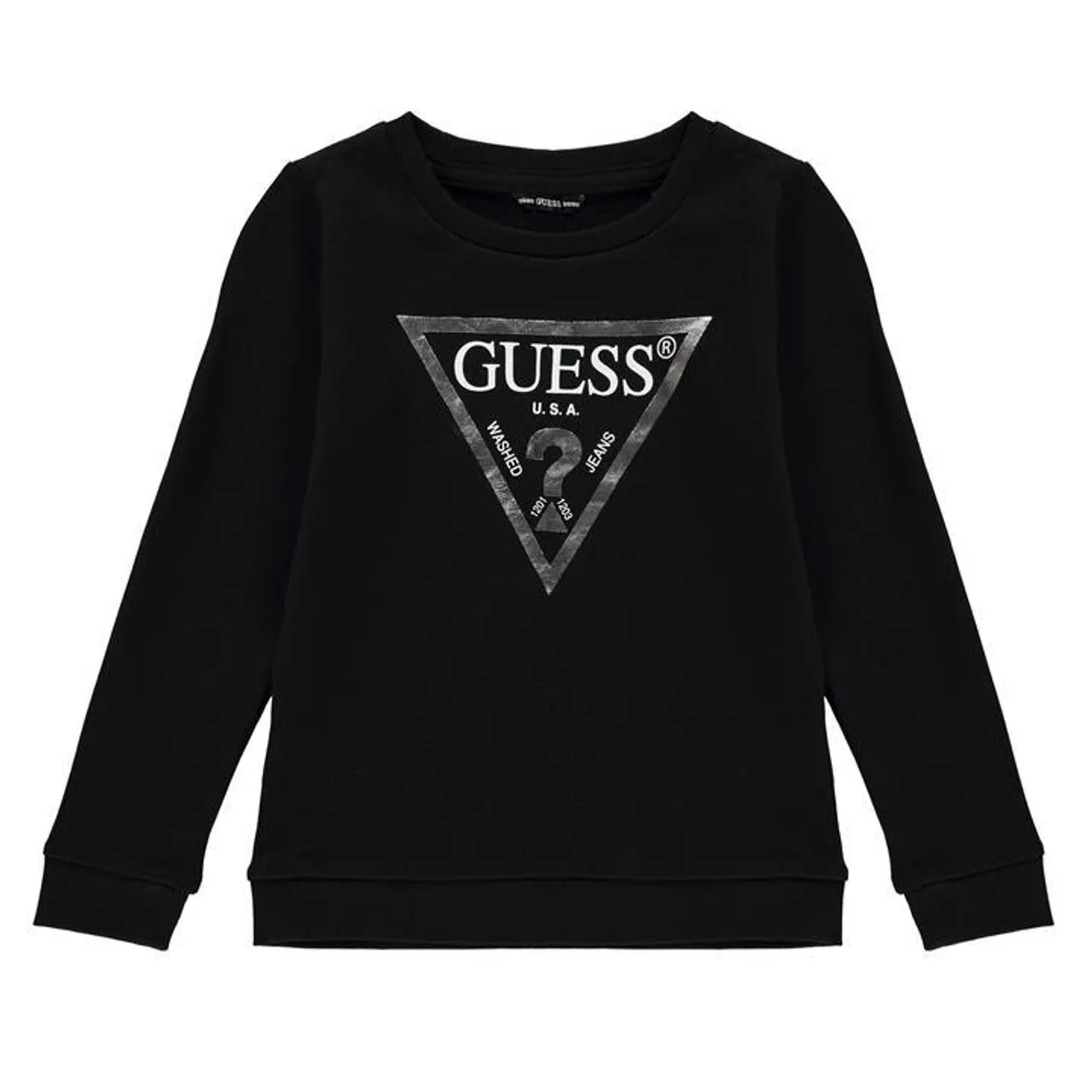 Guess Logo Sweatshirt - Black
