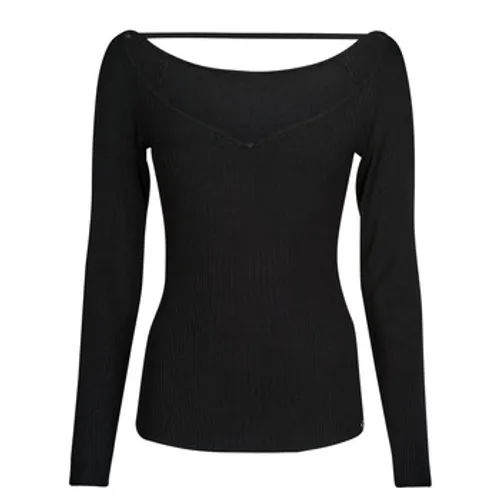 Guess  LS LENA SWEATHEART SWTR  women's Sweater in Black