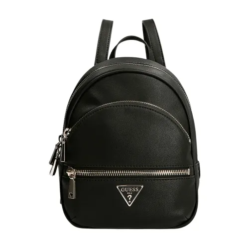 Guess , Manhattan Backpack ,Black female, Sizes: ONE SIZE