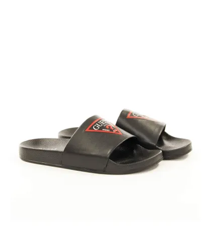 Guess Mens Colico Sliders - Black