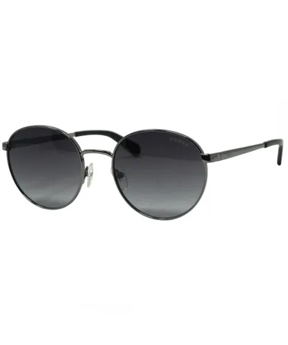 Guess Mens GU5214 06B Silver Sunglasses - One
