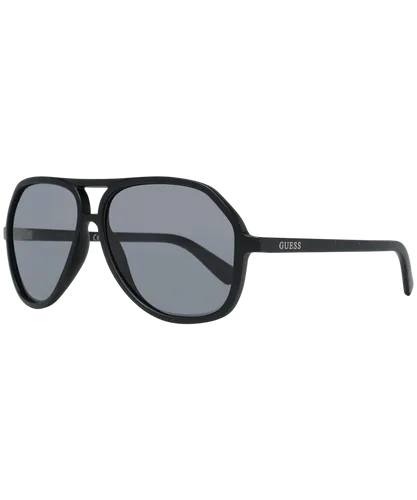 Guess Mens Sunglasses GF0217 02A Black Grey - One