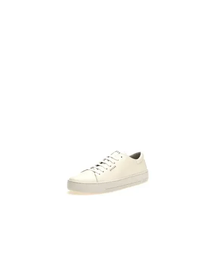 Guess Mens Udine Trainers - Beige
