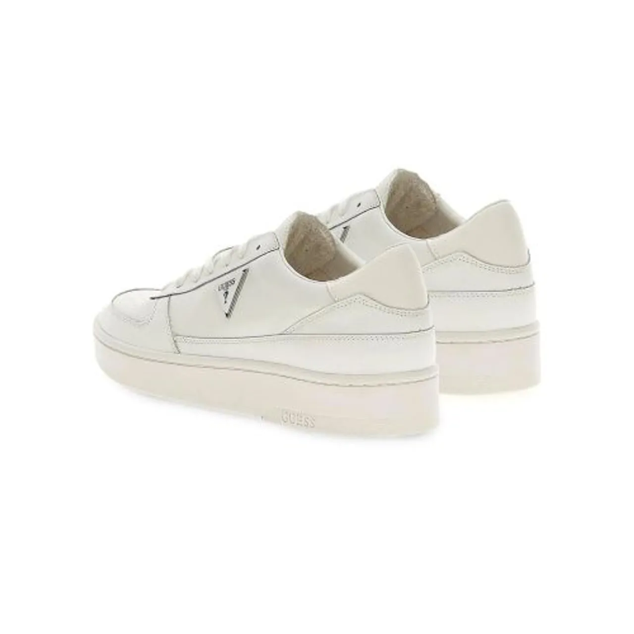 GUESS Mens White Silea Trainer