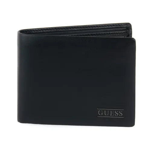 Guess , New Boston Billford Wallet ,Black male, Sizes: ONE SIZE