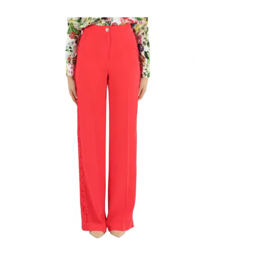 Guess , Palazzo Pants Fruit Juice Red ,Red female, Sizes: