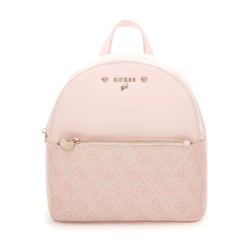 Guess , Printed Logo Backpack ,Pink female, Sizes: ONE SIZE