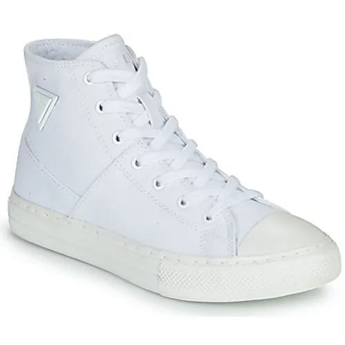 Guess  PRINZE  women's Shoes (High-top Trainers) in White