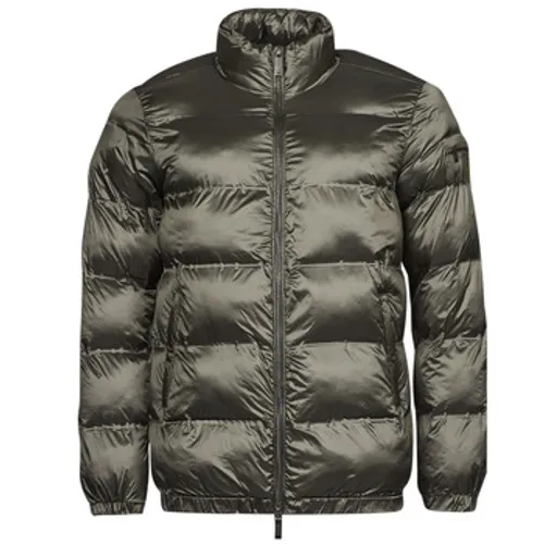 Guess  PUFFA THERMO QUILTING JACKET  men's Jacket in Brown