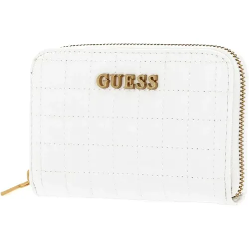 Guess , Quilted Wallet ,White female, Sizes: ONE SIZE