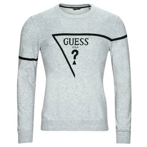 Guess  ROB CN LOGO SWTR  men's Sweater in Grey